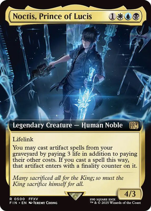 Noctis, Prince of Lucis (#500) (Extended Art)